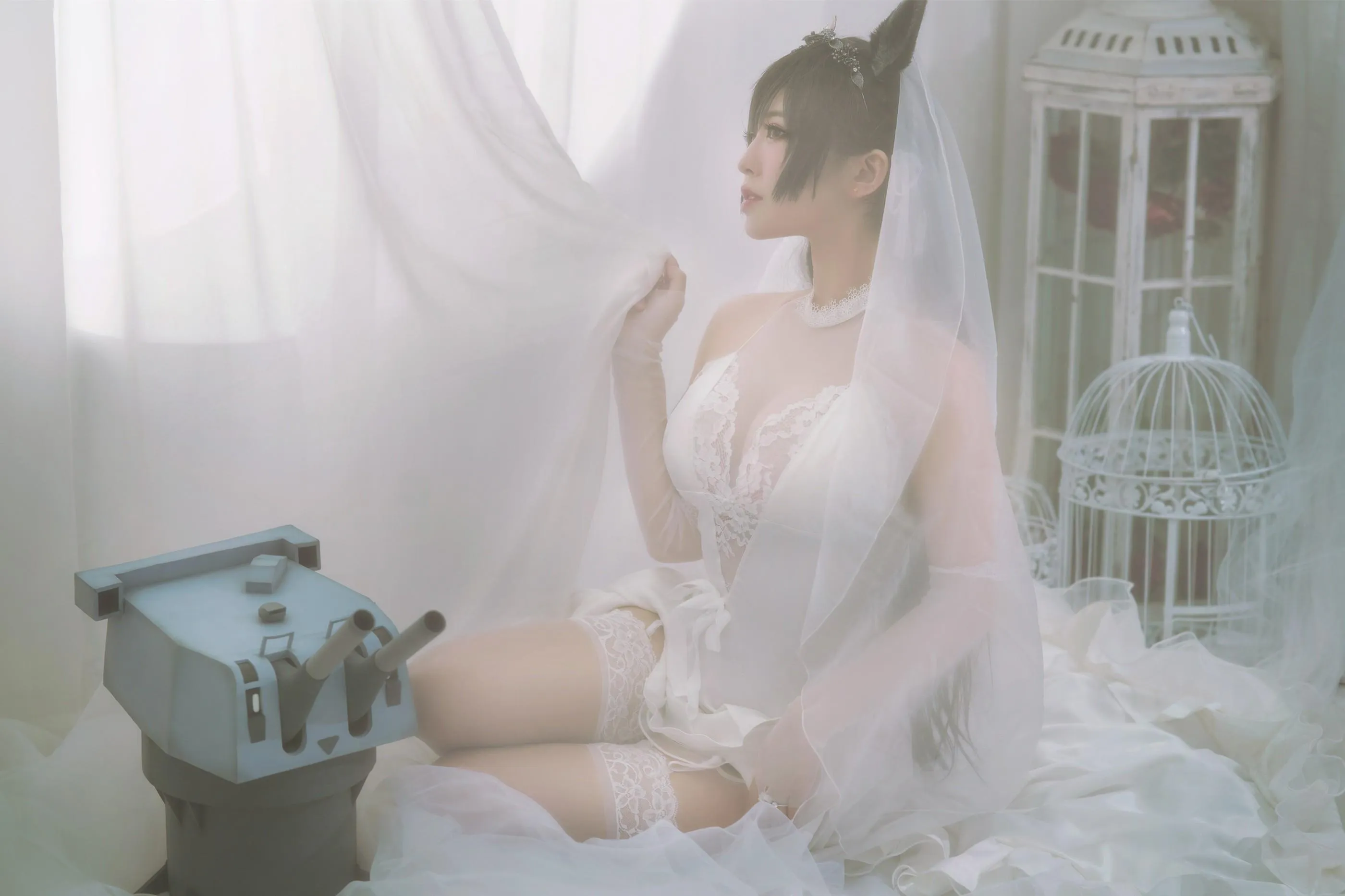 半半子 – NO.25 爱宕花嫁 [30P]插图6